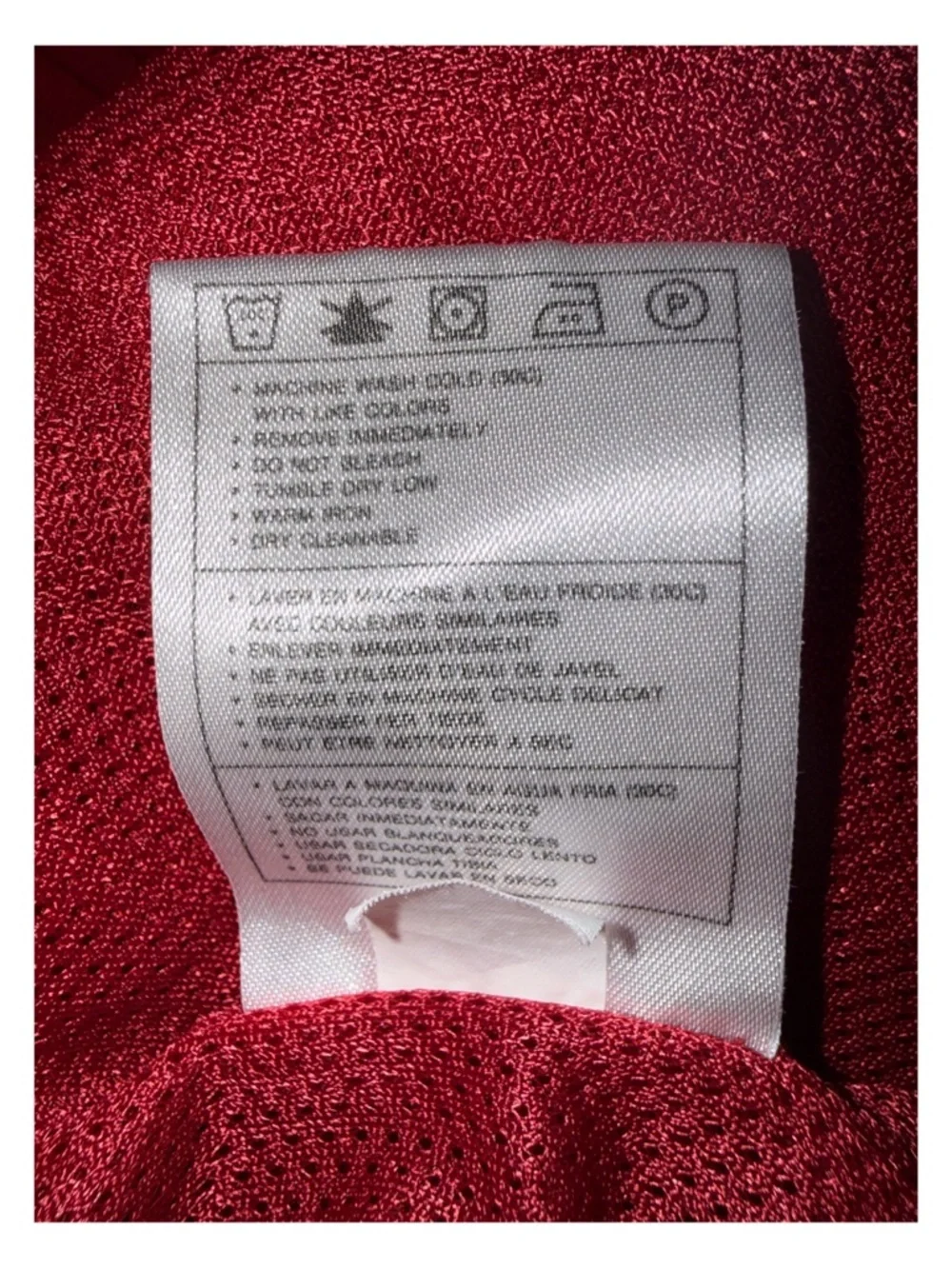 Nike - Vintage 90’s Red‎ Full‑Zip Windbreaker Jacket - Men’s Large
